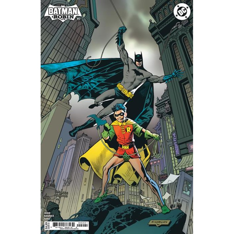 Batman And Robin Year One #2 (of 12)  B Kevin Nowlan Card Stock Var