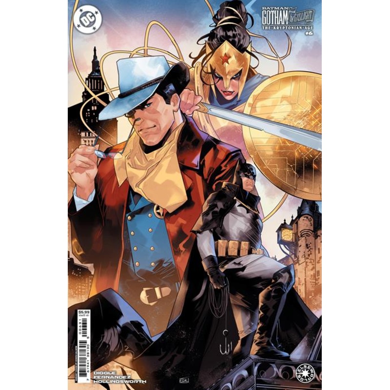 Batman Gotham By Gaslight The Kryptonian Age #6 (of 6)  C Edwin Galmon Card Stock Var