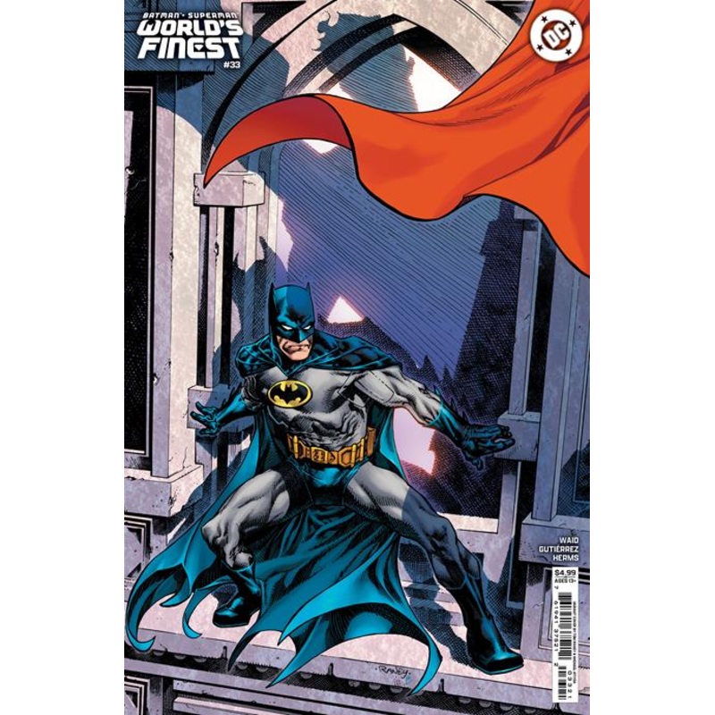Batman Superman Worlds Finest #33  B Tom Raney Card Stock Var
