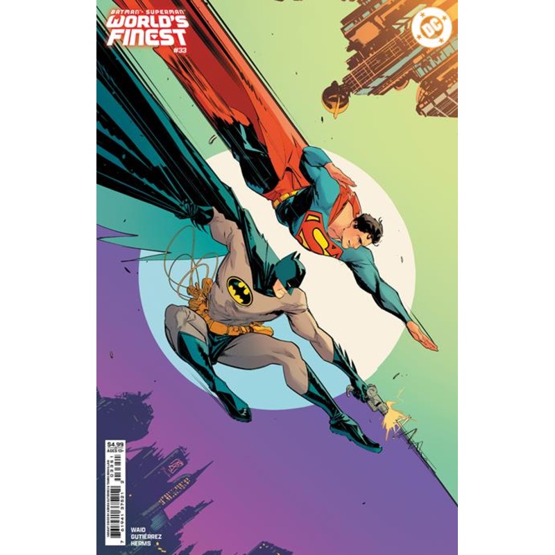 Batman Superman Worlds Finest #33  C Adrian Gutierrez Card Stock Var