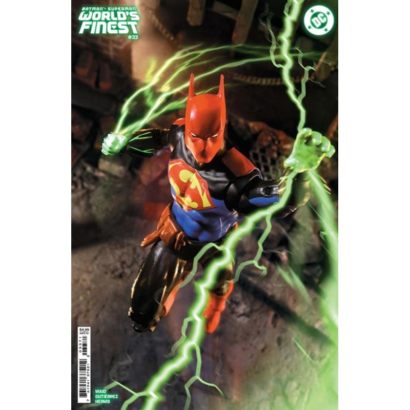 Batman Superman Worlds Finest #33  E Mcfarlane Toys Card Stock Var