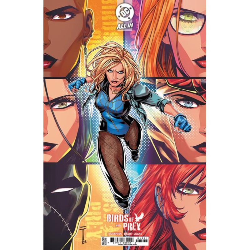Birds Of Prey #15  C Serg Acuna Card Stock Var