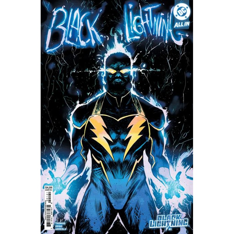 Black Lightning #1  C Sanford Greene Card Stock Var