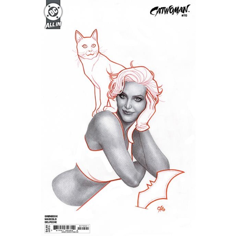 Catwoman #70  B Frank Cho Card Stock Var