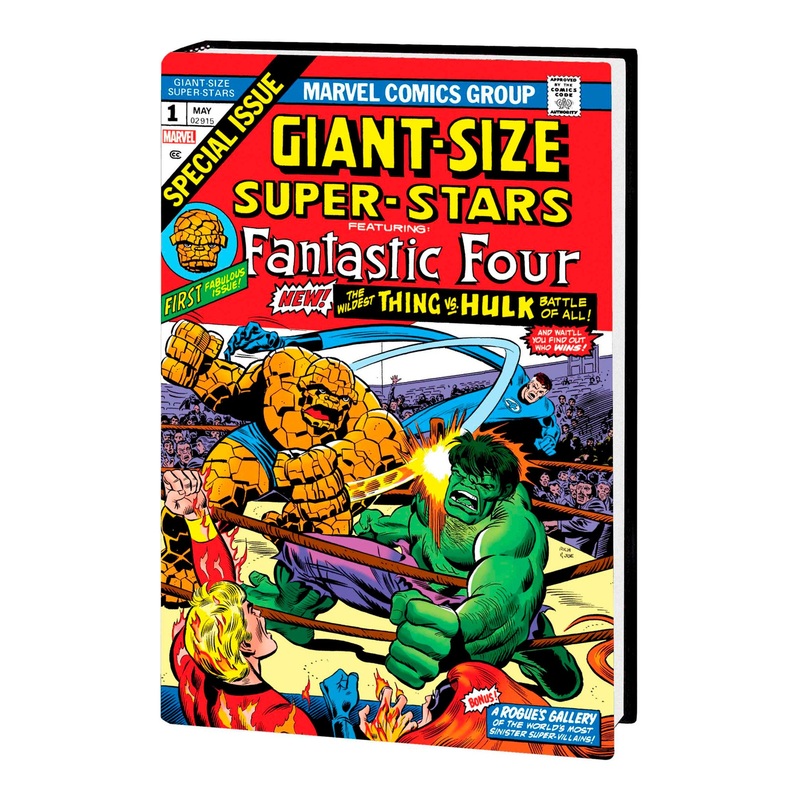 THE FANTASTIC FOUR OMNIBUS VOL. 5 RICH BUCKLER THING VS. HULK COVER [DM ONLY] | Hardcover