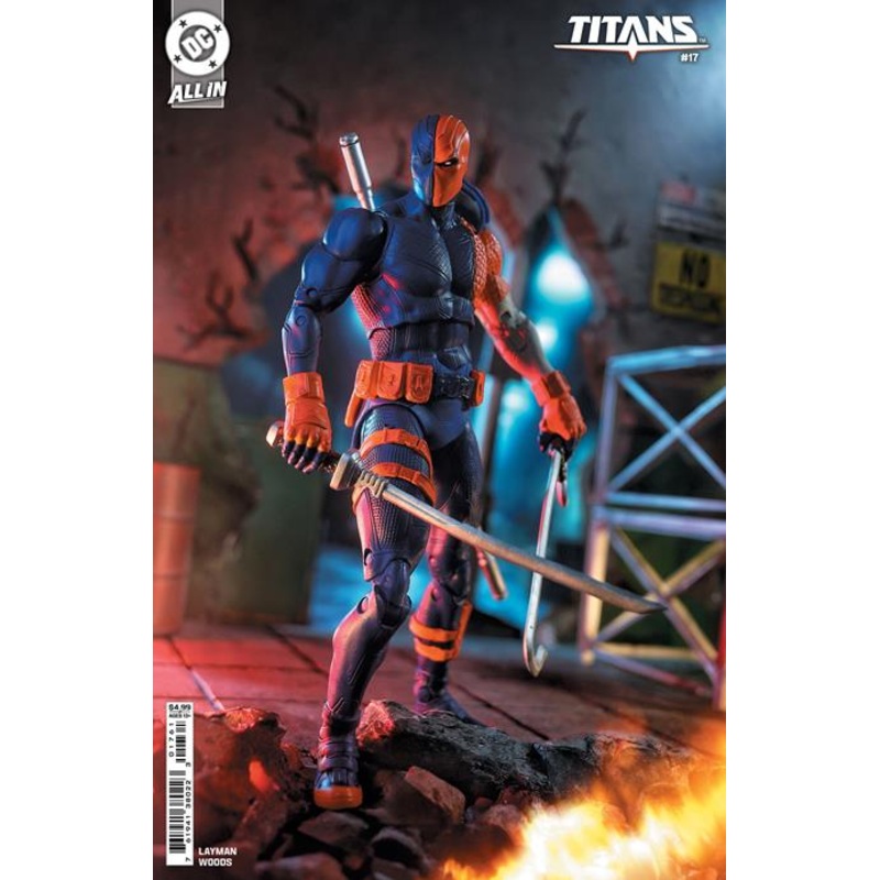 Titans #17  D Mcfarlane Toys Card Stock Var