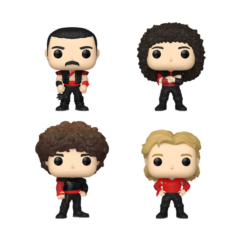 Queen – Radio Gaga Pop! 4-Pack – Funko