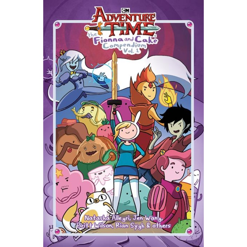 Adventure Time  | Hardcover Vol 1 The Fionna And Cake Compendium Direct Market Exclusive