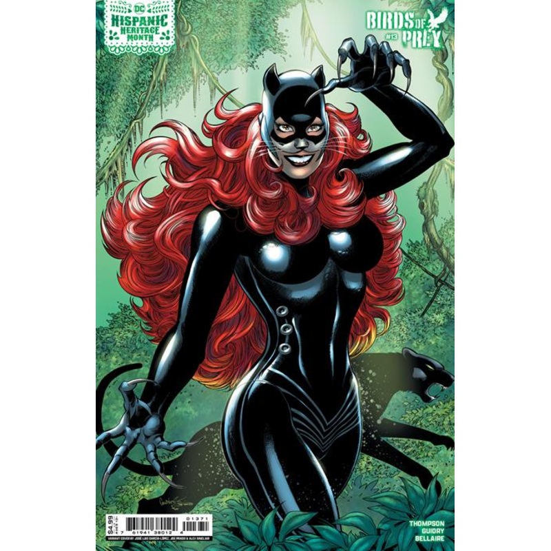 Birds Of Prey #13  E Jose Luis Garcia-lopez & Joe Prado Hispanic Heritage Month Card Stock Var