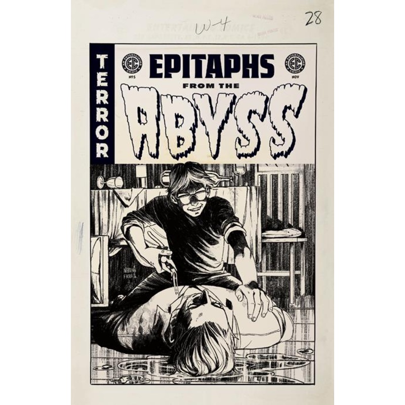 Ec Epitaphs From The Abyss #5 (of 12)  D Inc 1:20 Naomi Franq B&w Artist Edition Var