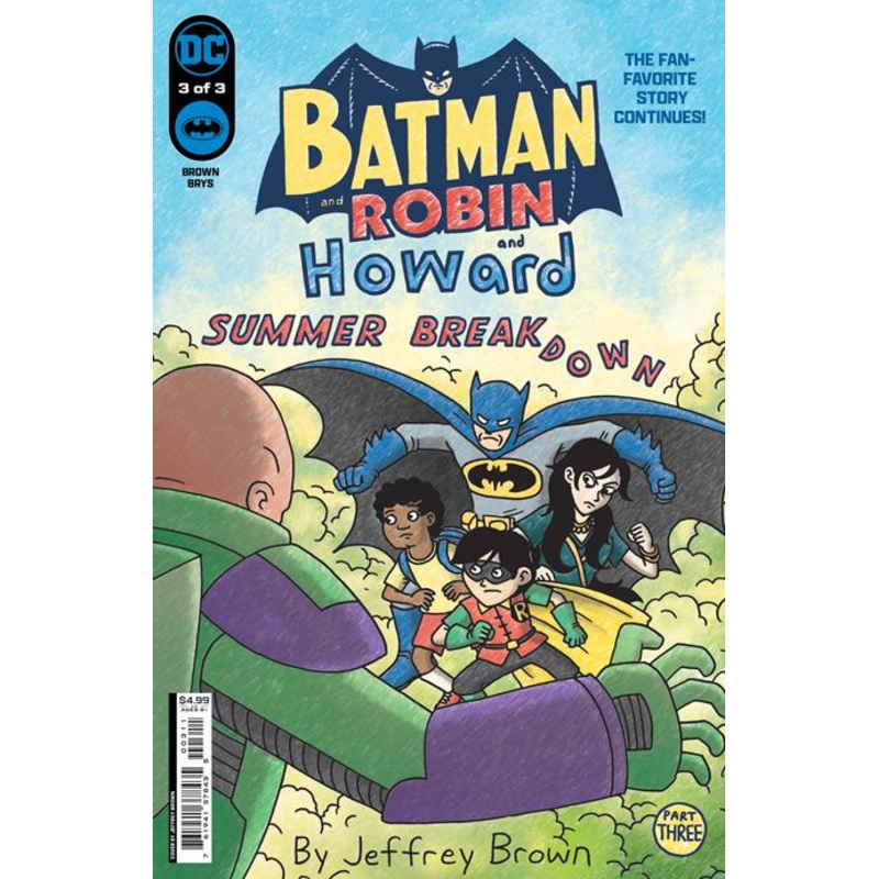 Batman And Robin And Howard Summer Breakdown #3 (of 3)
