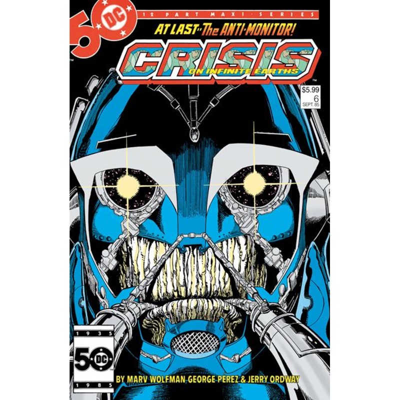 Crisis On Infinite Earths #6 Facsimile Edition  B George Perez Foil Var