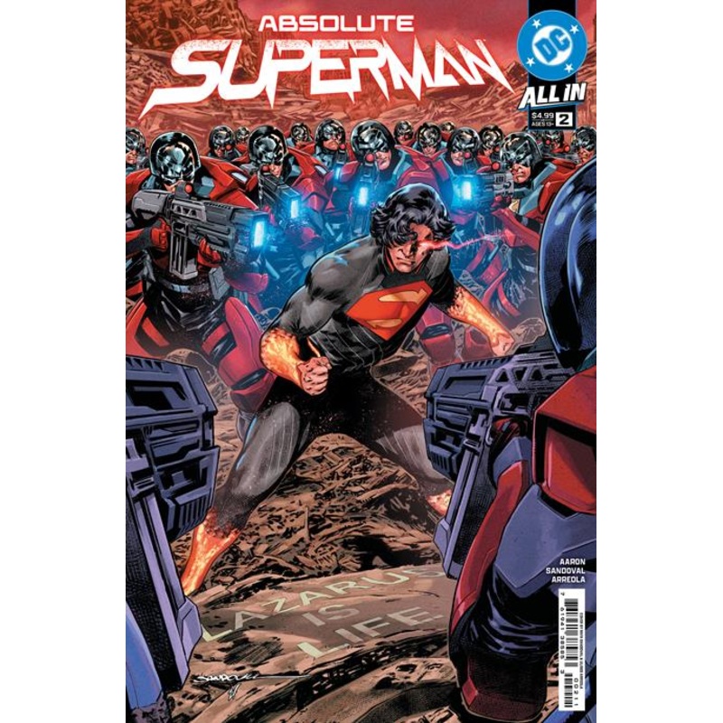 Absolute Superman #2  A Rafa Sandoval