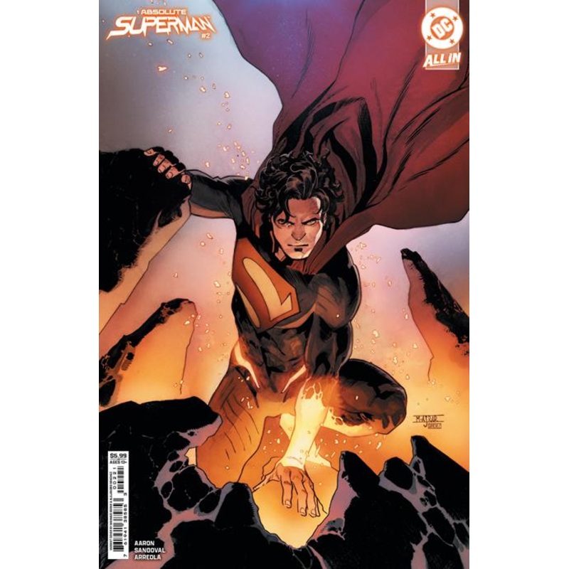 Absolute Superman #2  B Mahmud Asrar Card Stock Var