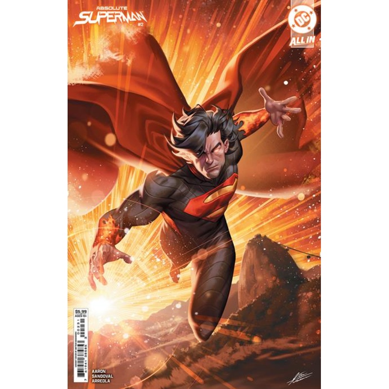 Absolute Superman #2  C Mateus Manhanini Card Stock Var