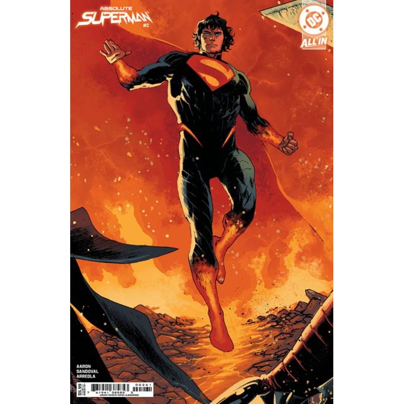 Absolute Superman #2  F Rafael Albuquerque Card Stock Var