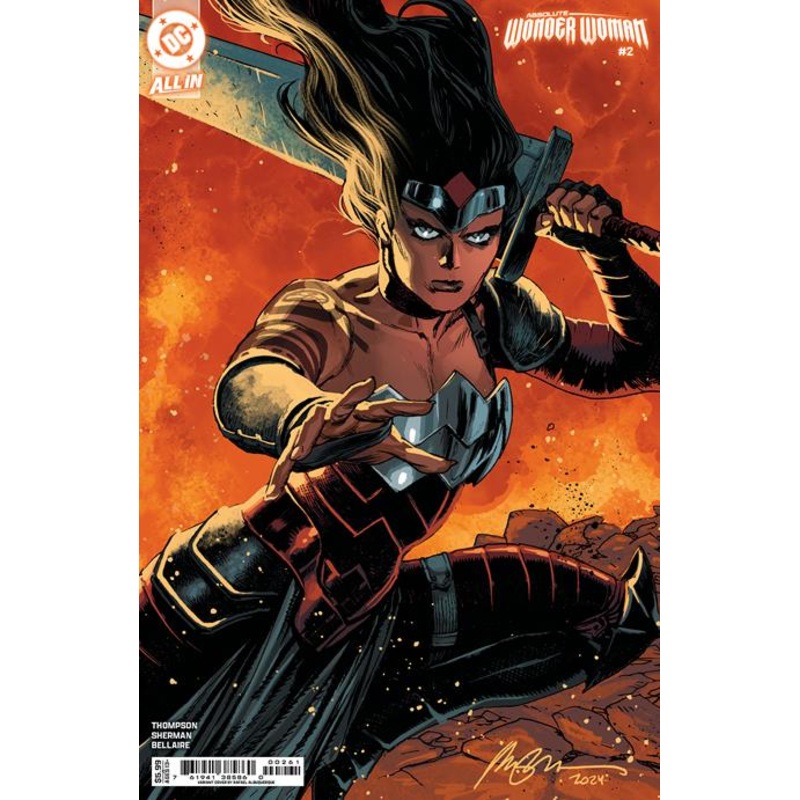 Absolute Wonder Woman #2  F Rafael Albuquerque Card Stock Var