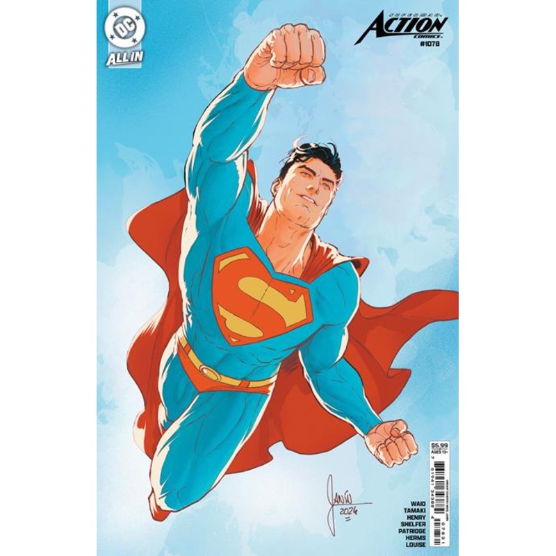 Action Comics #1078  C Mikel Janin Card Stock Var