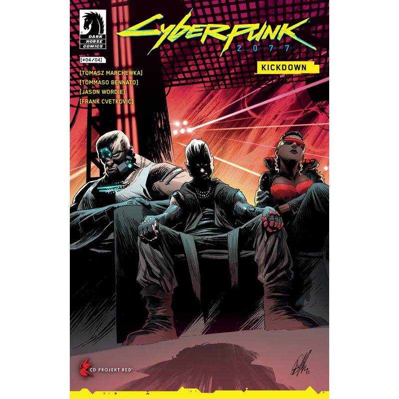 Cyberpunk 2077: Kickdown #4 (CVR A) (Jake Elphick)