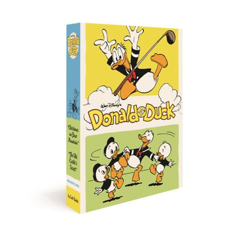 Walt Disneys Donald Duck Gift Box Set Christmas On Bear Mountain & The Old Castle’s Secret Vols 05 & 06  | Hardcover