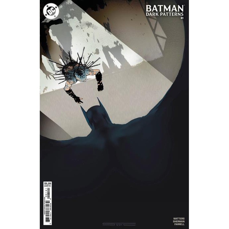 Batman Dark Patterns #1 (of 12)  B Stevan Subic Card Stock Var