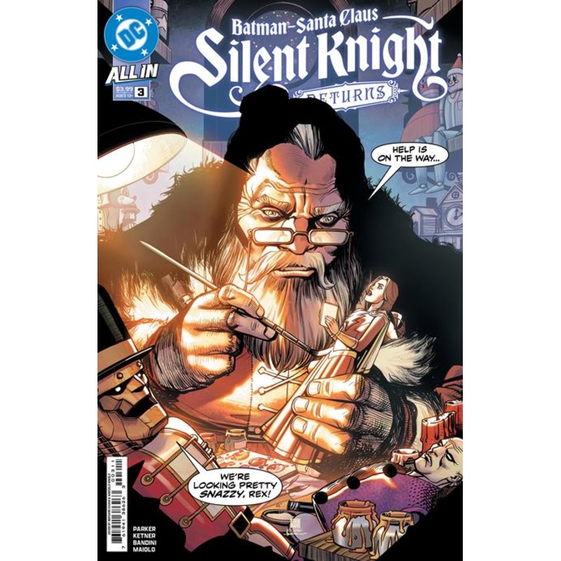 Batman Santa Claus Silent Knight Returns #3 (of 5)  A Bernard Chang
