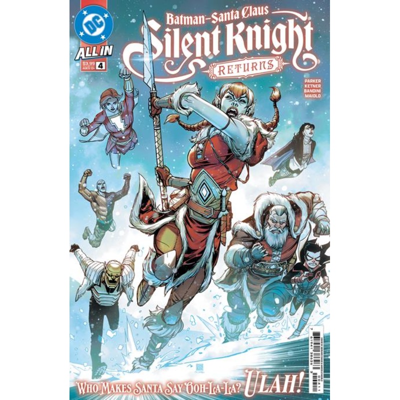 Batman Santa Claus Silent Knight Returns #4 (of 5)  A Bernard Chang