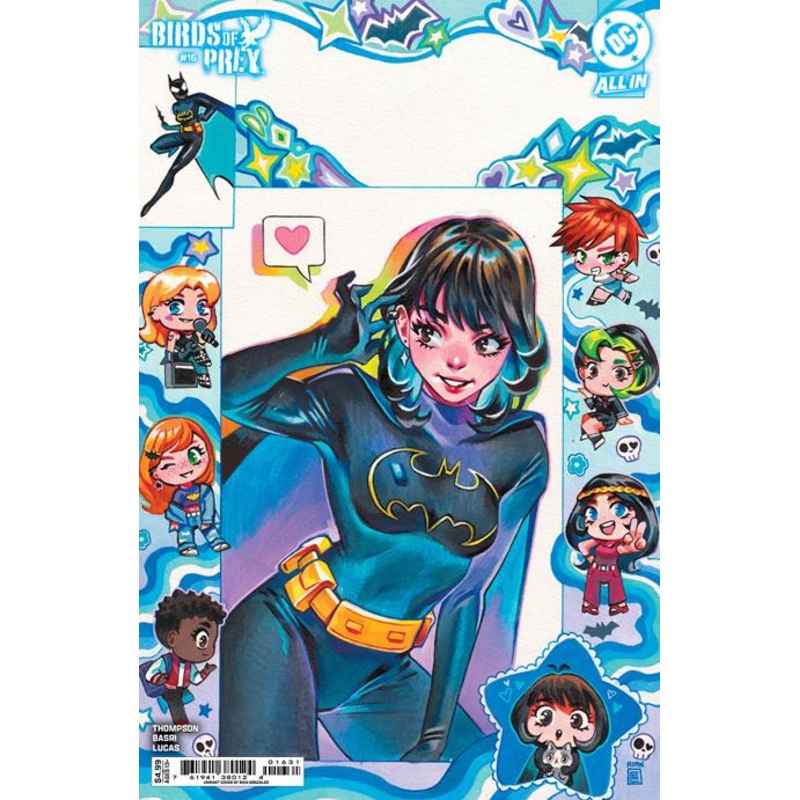 Birds Of Prey #16  C Rian Gonzales Card Stock Var