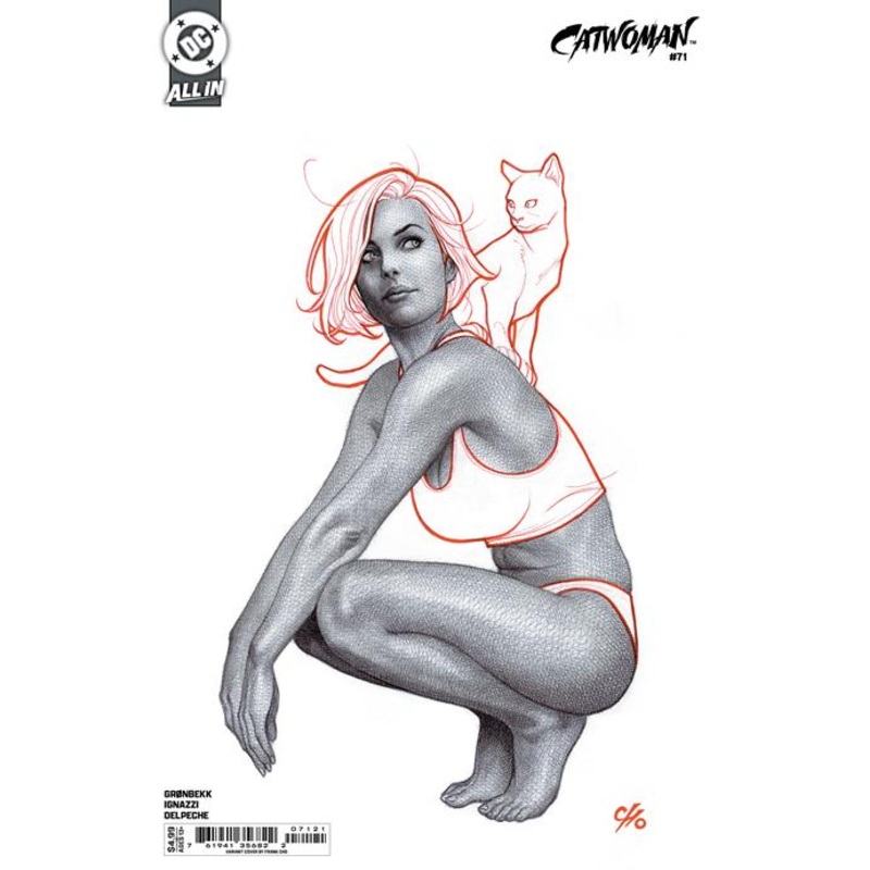 Catwoman #71  B Frank Cho Card Stock Var