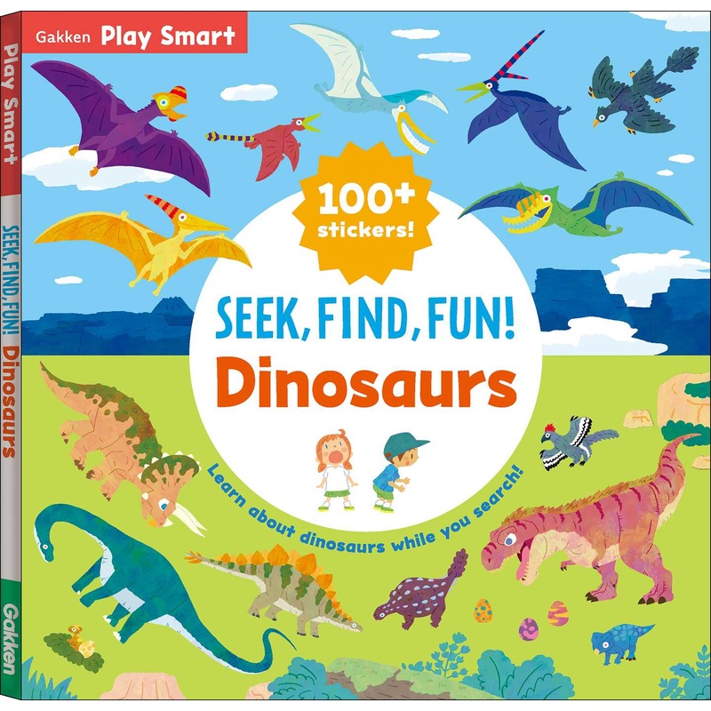 SEEK, FIND, FUN! Dinosaurs