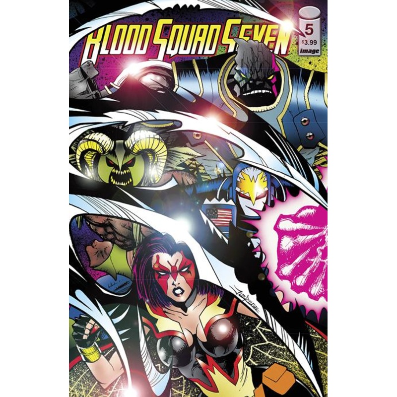 Blood Squad Seven #5  D Inc 1:20 Jim Rugg Var