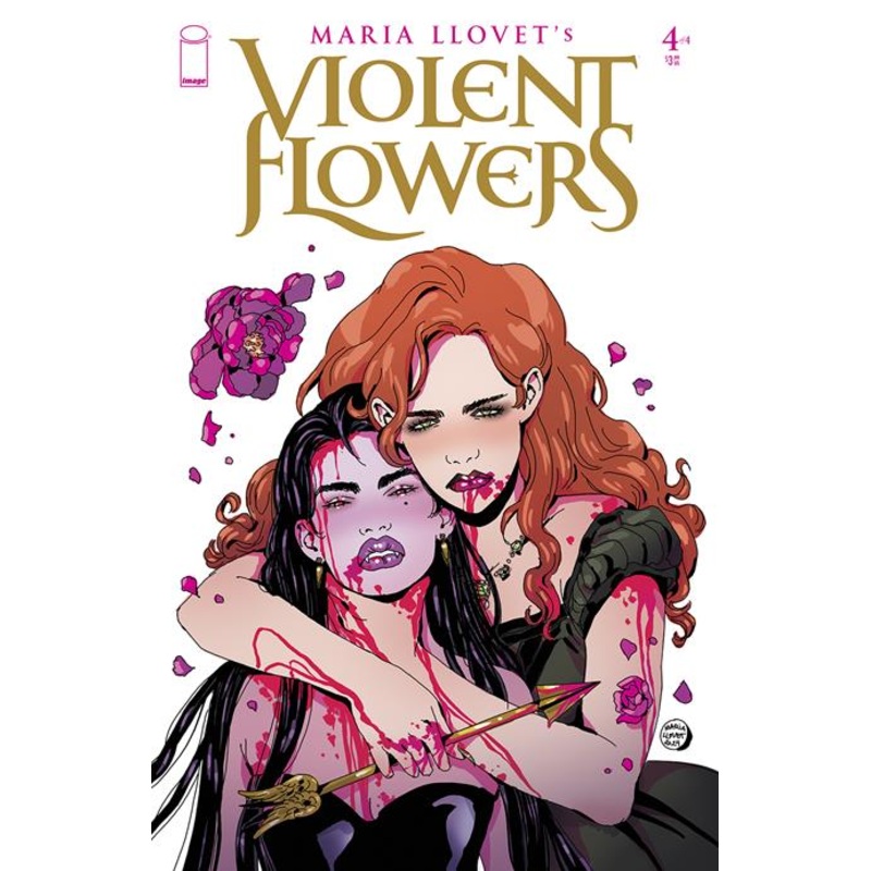 Violent Flowers #4 (of 4)  A Maria Llovet