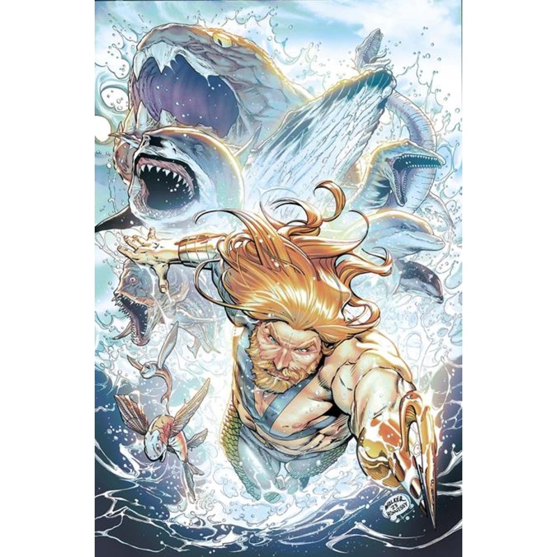 Aquaman #1  D Brad Walker Deep Sea Spot Gloss Foil Var