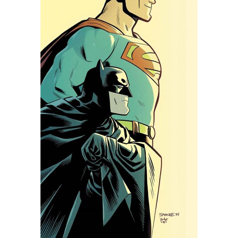 Batman Superman Worlds Finest #35  C Chris Samnee Card Stock Var