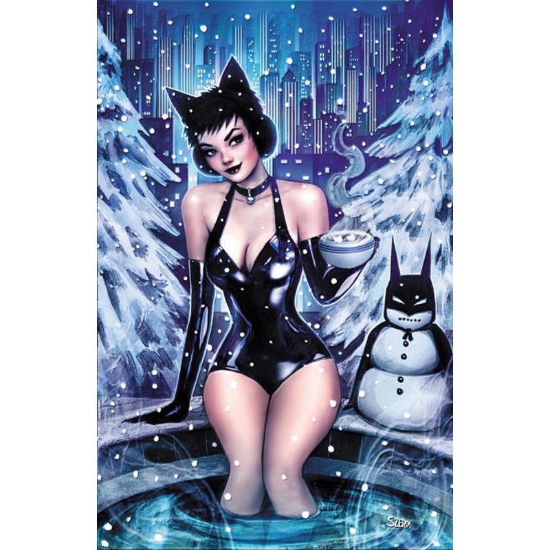 Catwoman #72  D Nathan Szerdy Sweater Weather Card Stock Var