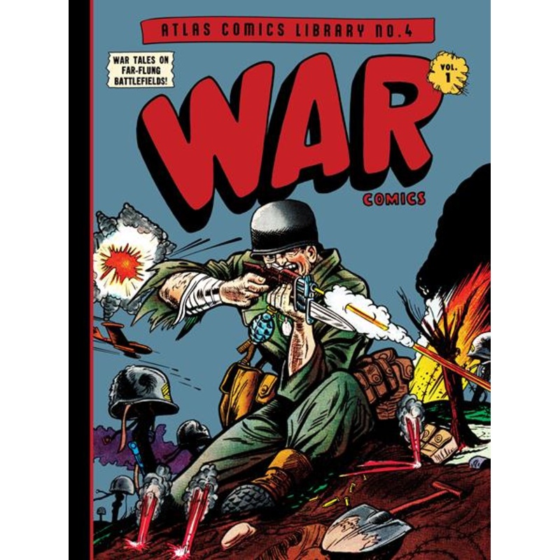 Atlas Comics Library  | Hardcover No 4 War Comics Vol 1