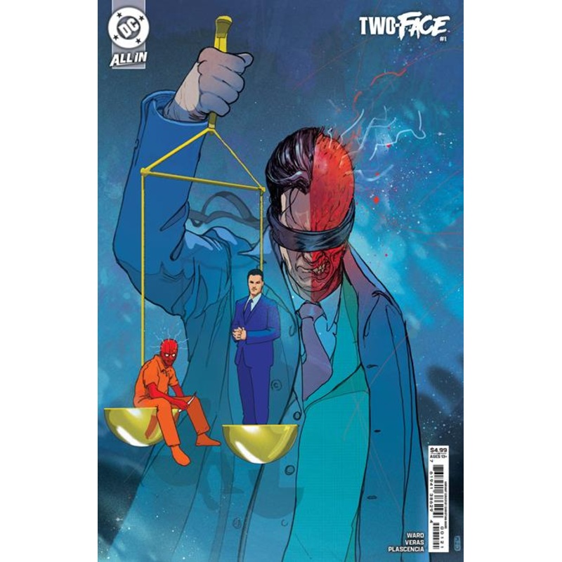 Two-face #1 (of 6)  B Christian Ward Card Stock Var