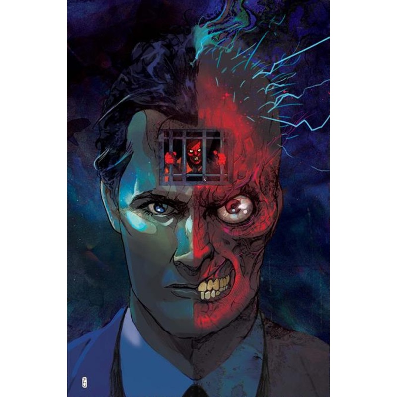 Two-face #2 (of 6)  B Christian Ward Card Stock Var