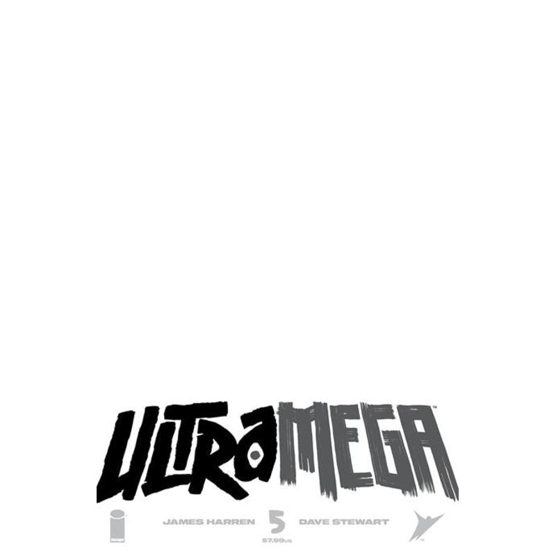 Ultramega By James Harren #5 (of 9)  E Blank Sketch Var