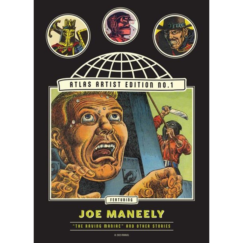 Atlas Artist Edition No 1 Joe Maneely  | Hardcover Vol 1 The Raving Maniac And Other Stories