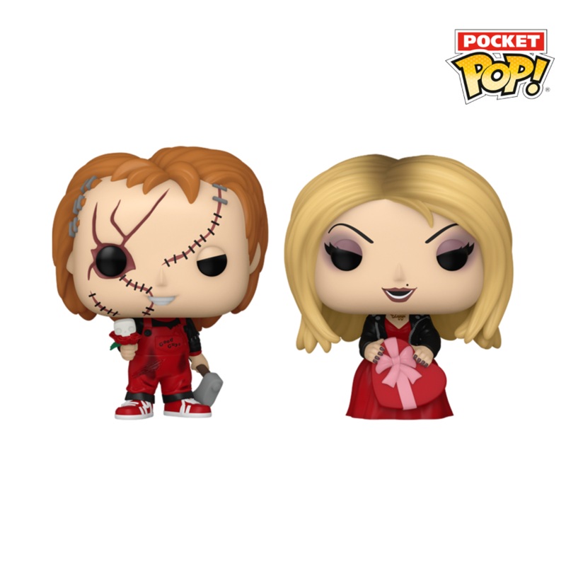 Child’s Play – Chucky & Tiffany Valentines Pocket Pop! 2-Pack – Funko
