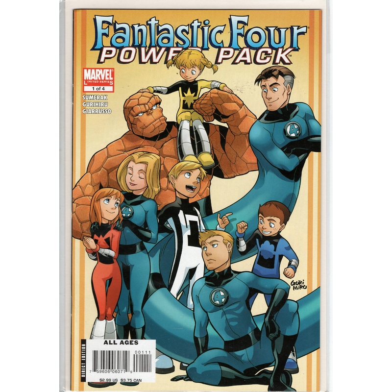 Pre-Owned – Fantastic Four and Power Pack #1  (September 2007)
