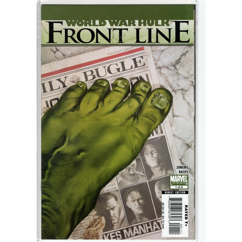Pre-Owned – World War Hulk: Front Line #1  (August 2007)