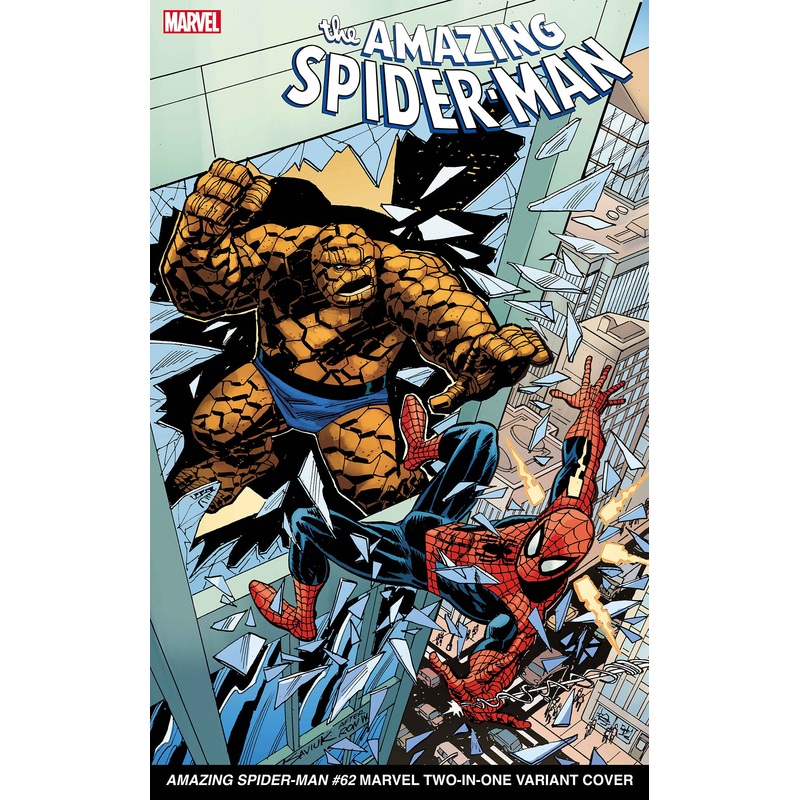 AMAZING SPIDER-MAN #62 ALEX SAVIUK MARVEL TWO-IN-ONE VARIANT