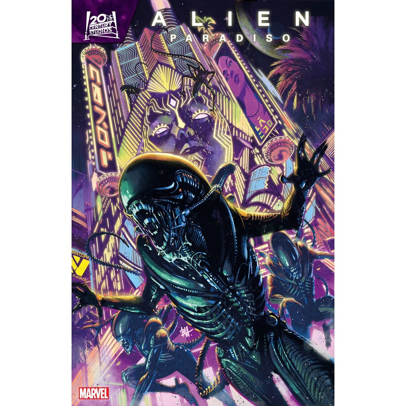 ALIEN: PARADISO #1 BEN HARVEY VARIANT