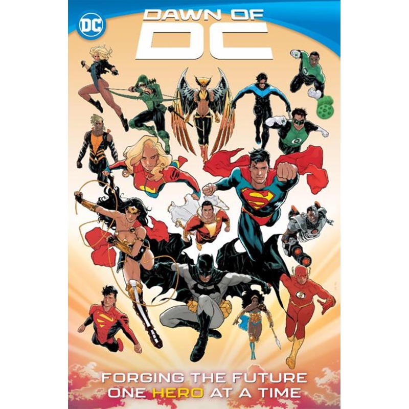 Dawn Of Dc Led Acetate Poster Insert