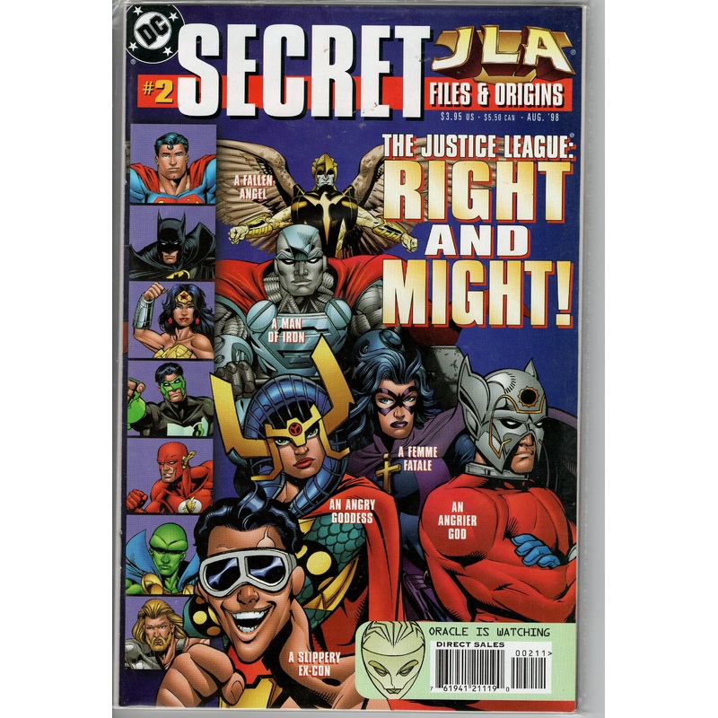 Pre-Owned – JLA Secret Files #2  (August 1998)