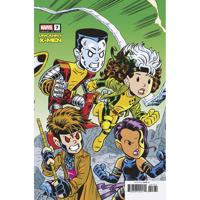 UNCANNY X-MEN #7 CHRIS GIARRUSSO CONNECTING VARIANT [ROG]