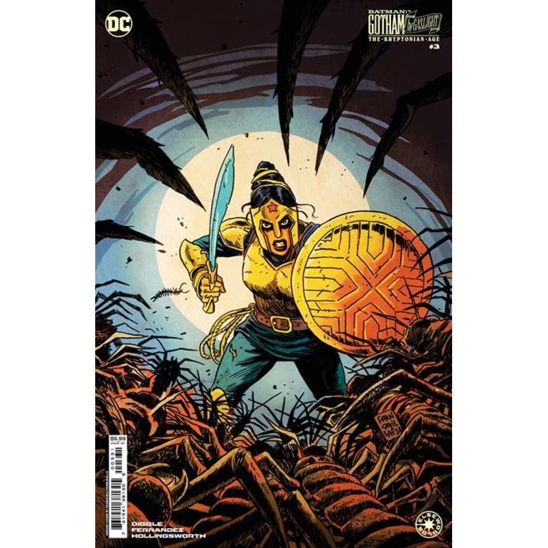 Batman Gotham By Gaslight The Kryptonian Age #3 (of 6)  B Francesco Francavilla Card Stock Var