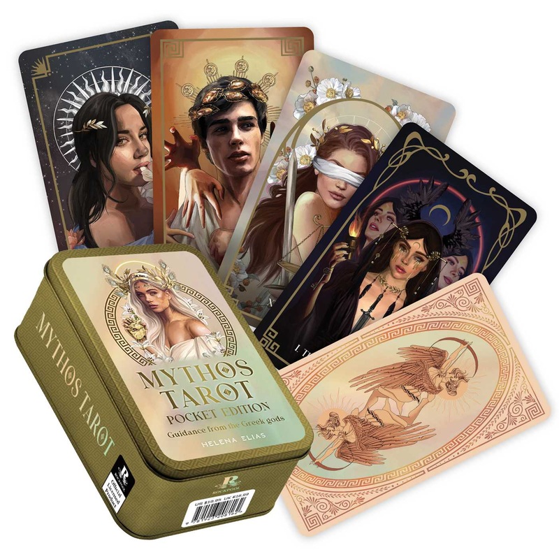 Mythos Tarot Pocket Tin Edition Guidance from the Greek Gods